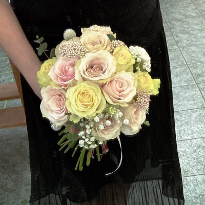 Pastel Roses Bridal Bouquet (Pre-Order)