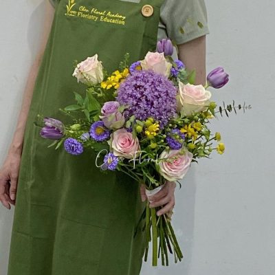 Flowery Bridal Bouquet (Pre-Order Only)