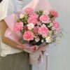 pink carnation bouquet for mother's day delivery in Kuching