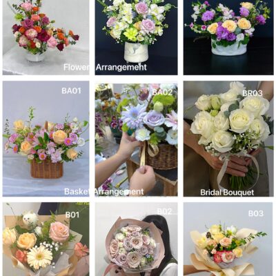 flower arrangements & flower bouquet