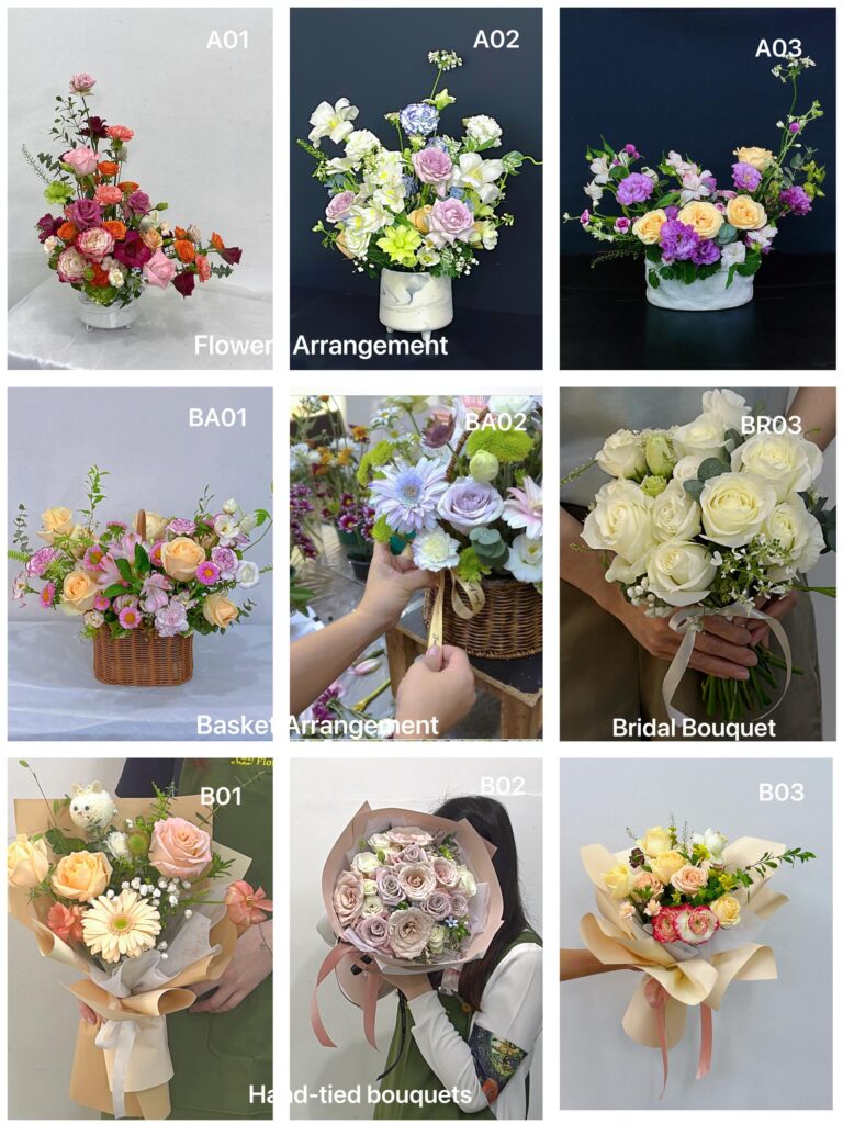 À La Carte Floral Class - CHEN FLORAL DESIGN CENTRE