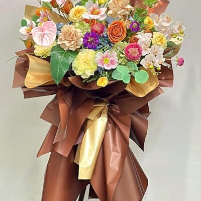 Artificial Grand Opening Flower Stand (Ready-Stock)
