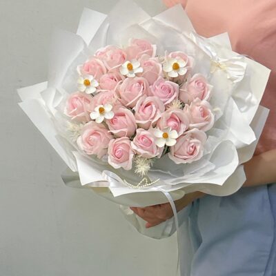 Sweet Love Soap Roses Bouquet (Ready Stock)