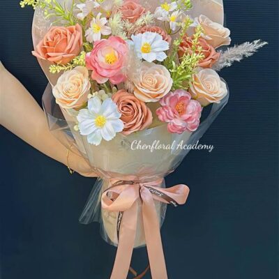 everlasting mix soap flower gift bouquet